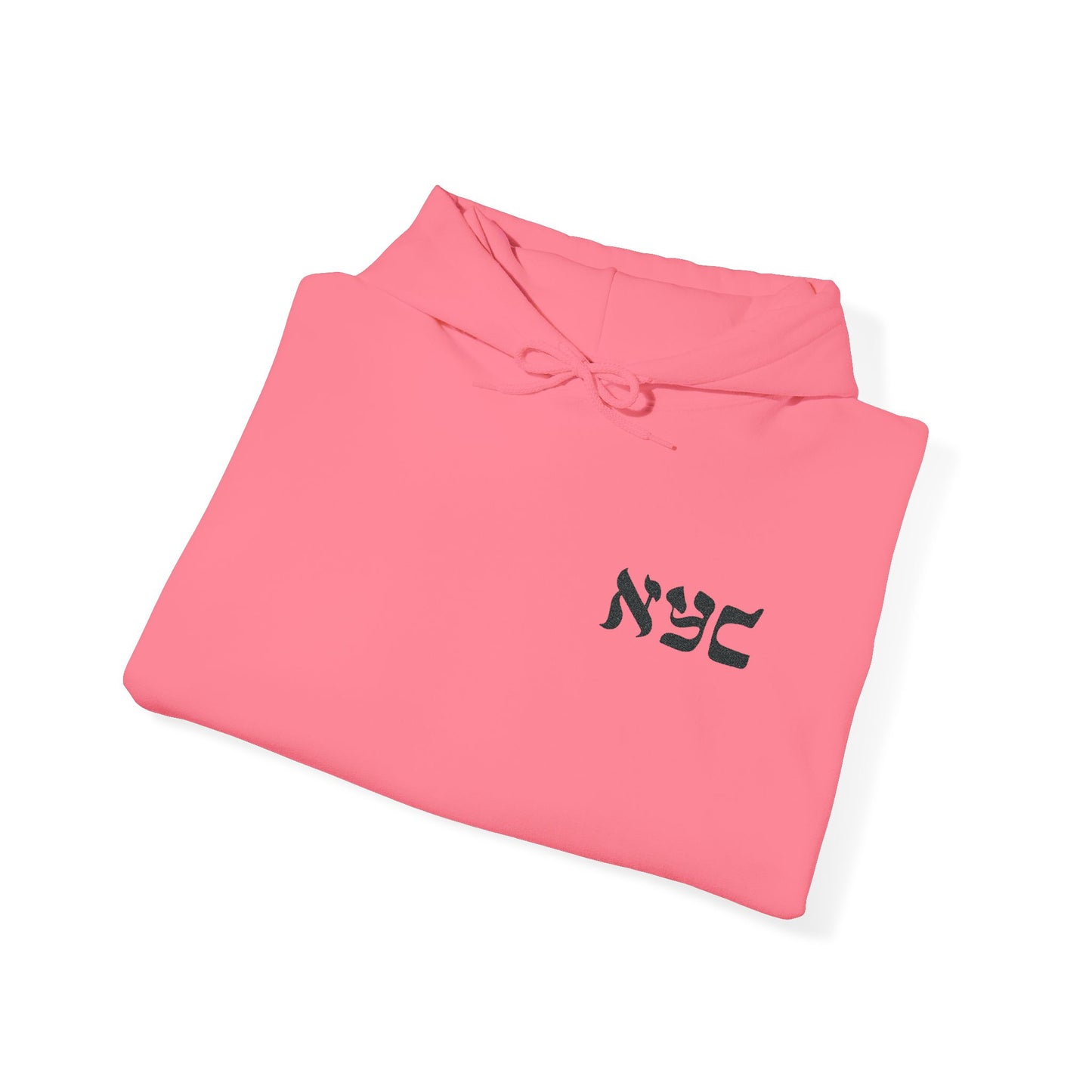 Embroidered logo hoodie