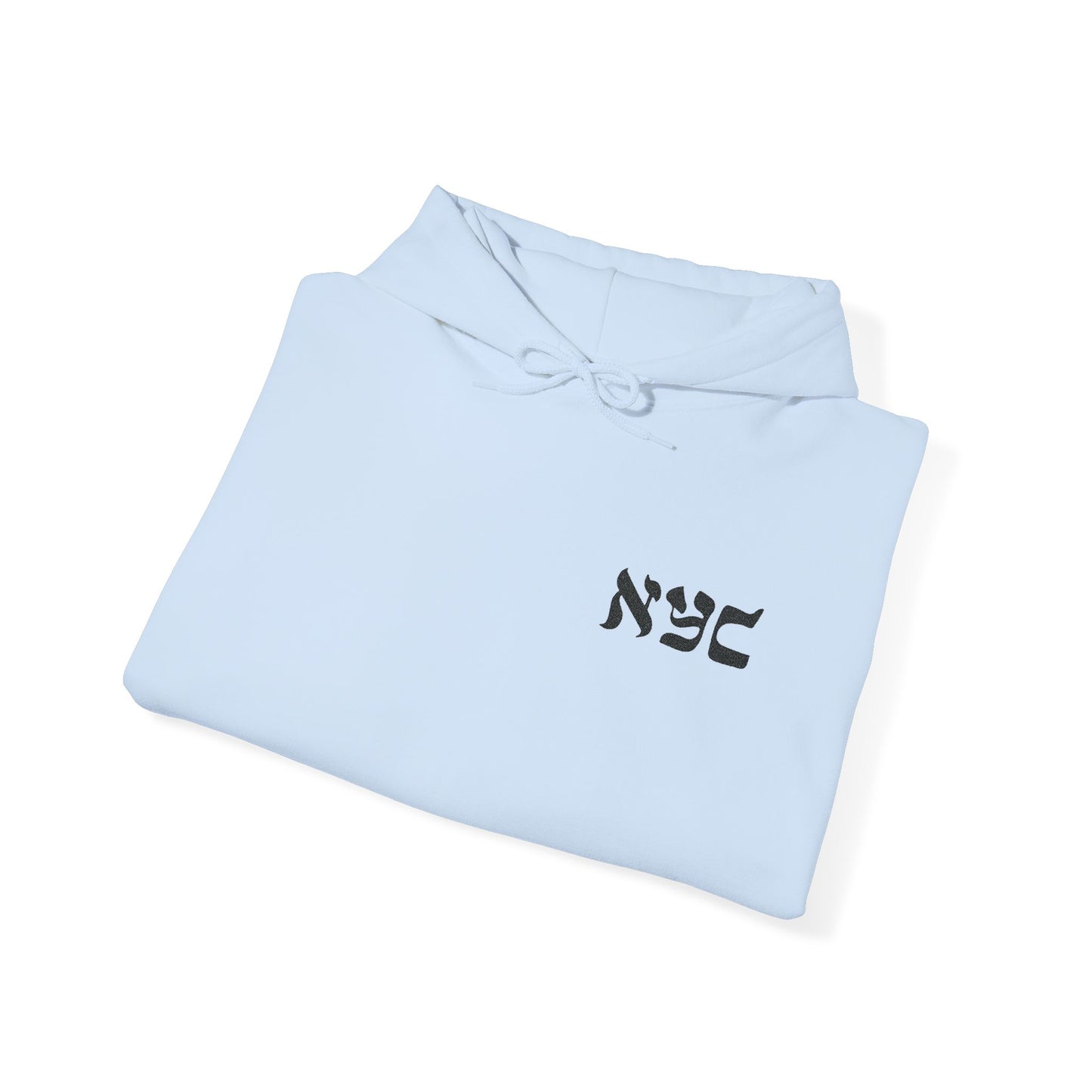 Embroidered logo hoodie