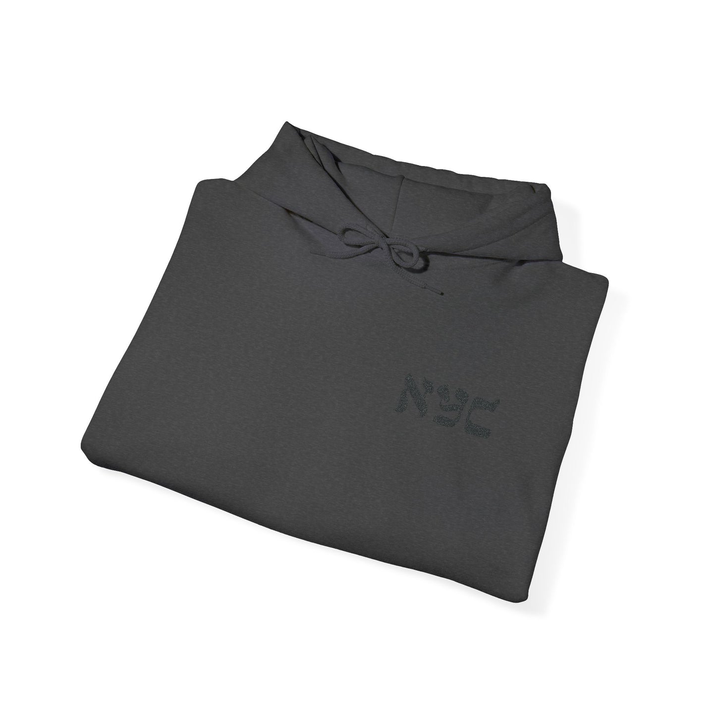 Embroidered logo hoodie
