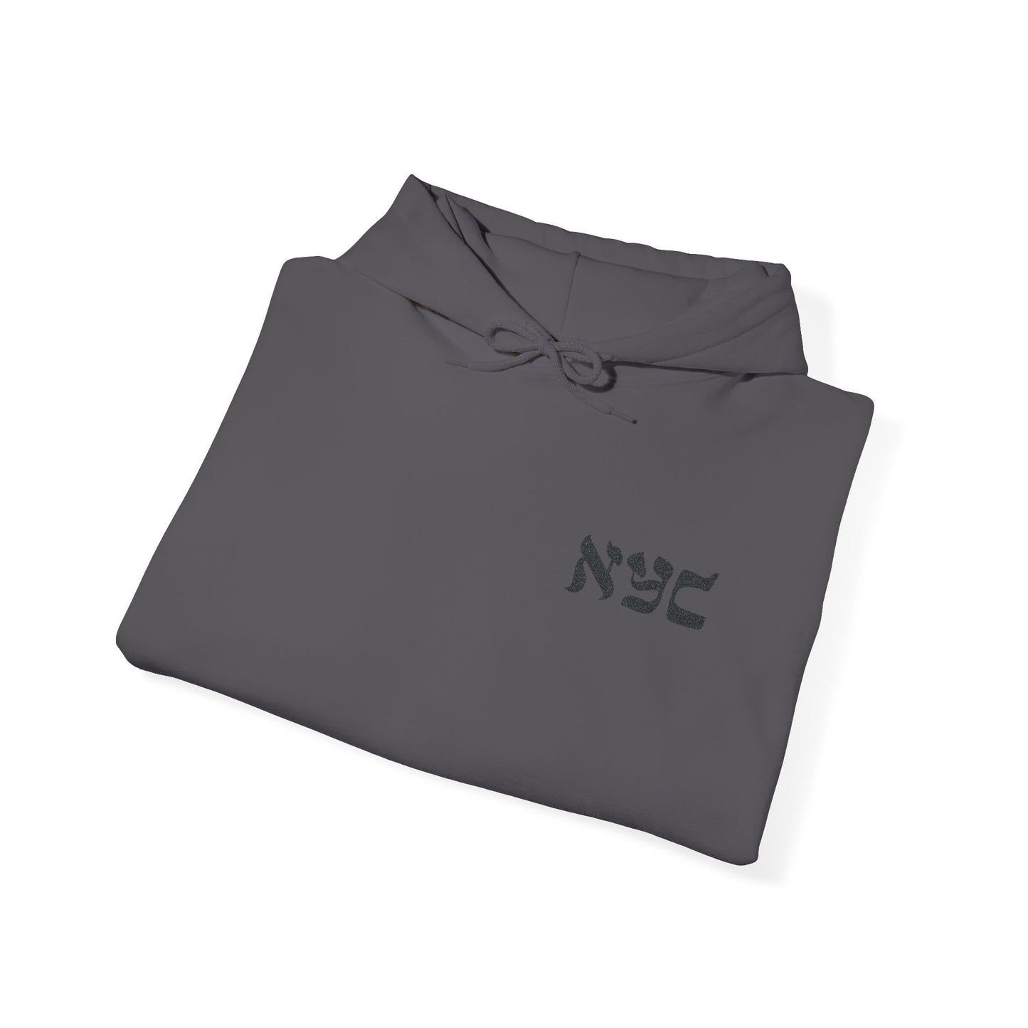 Embroidered logo hoodie