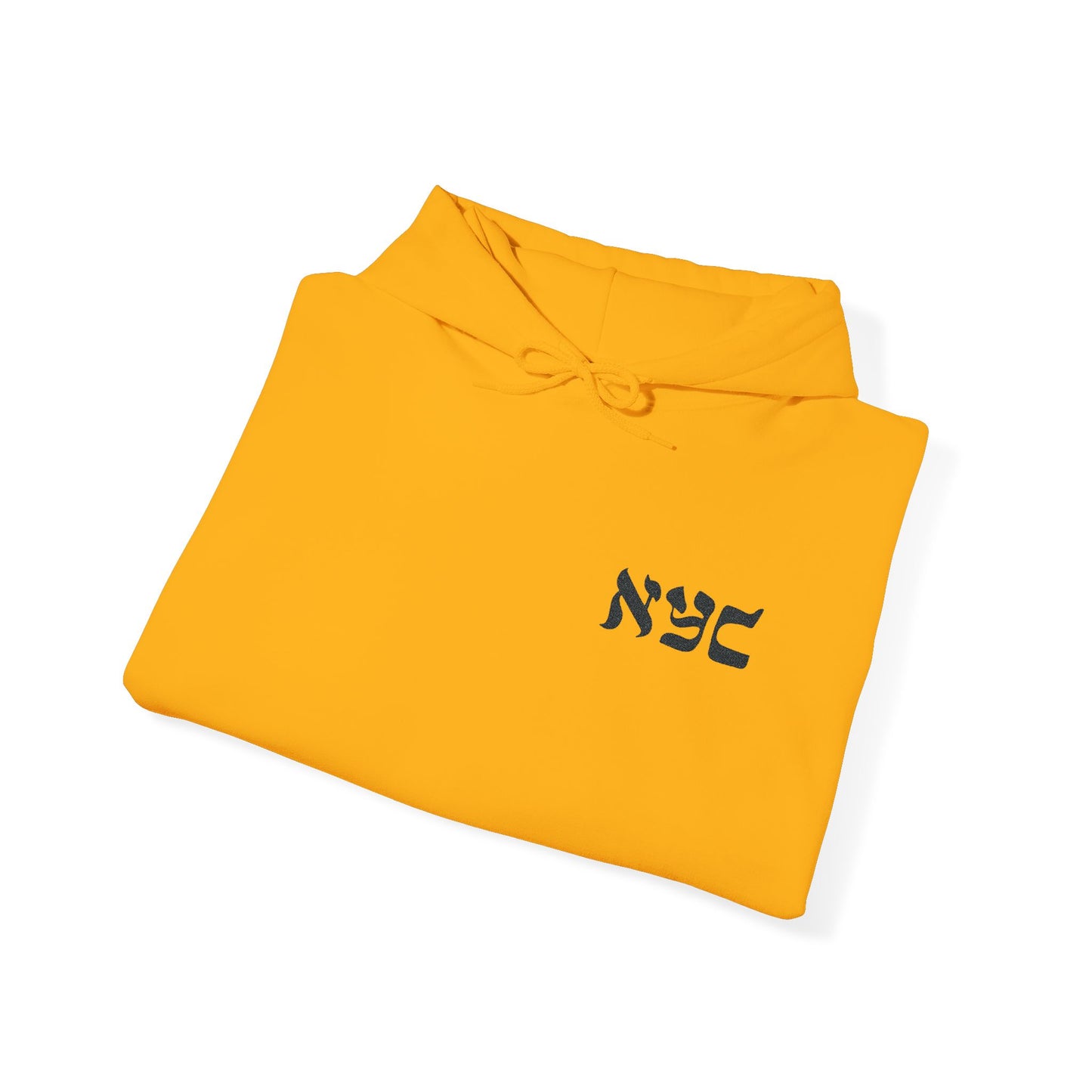 Embroidered logo hoodie