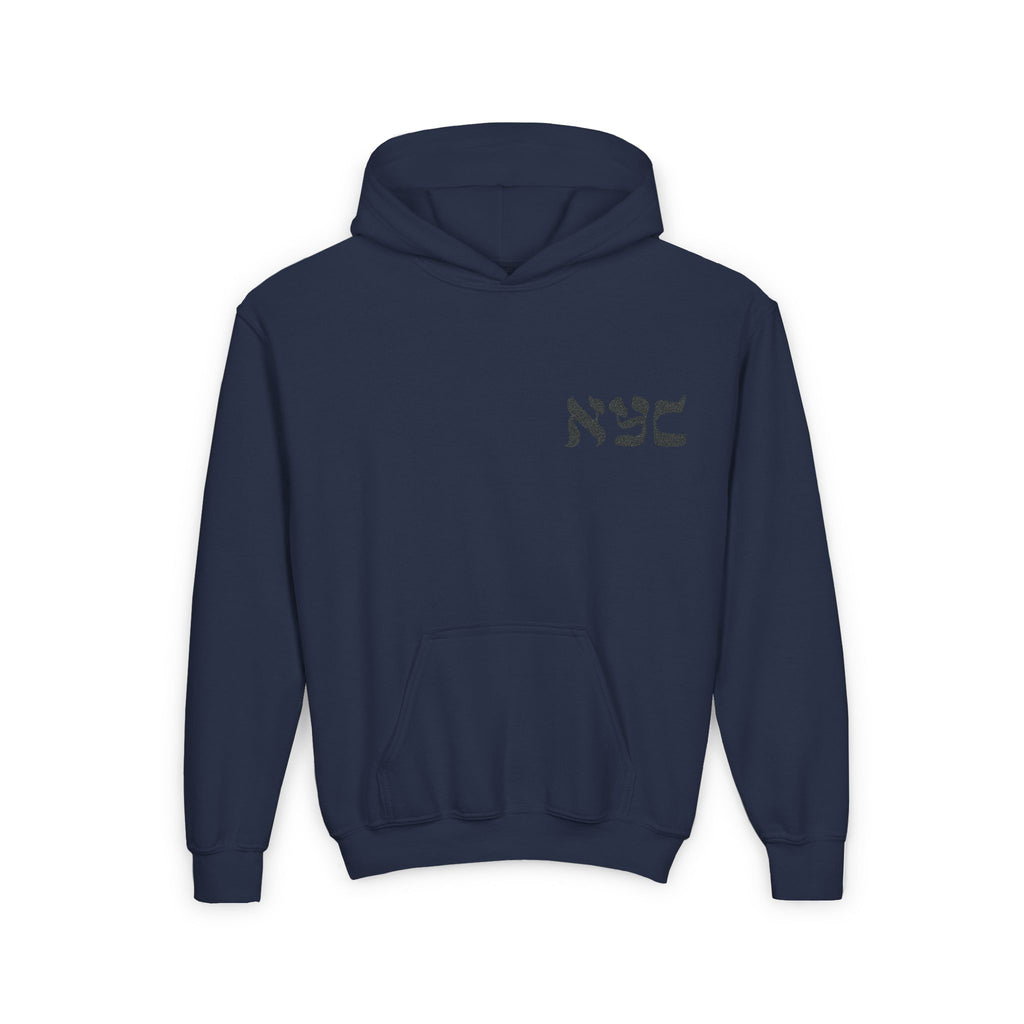 Embroidered logo hoodie - Youth