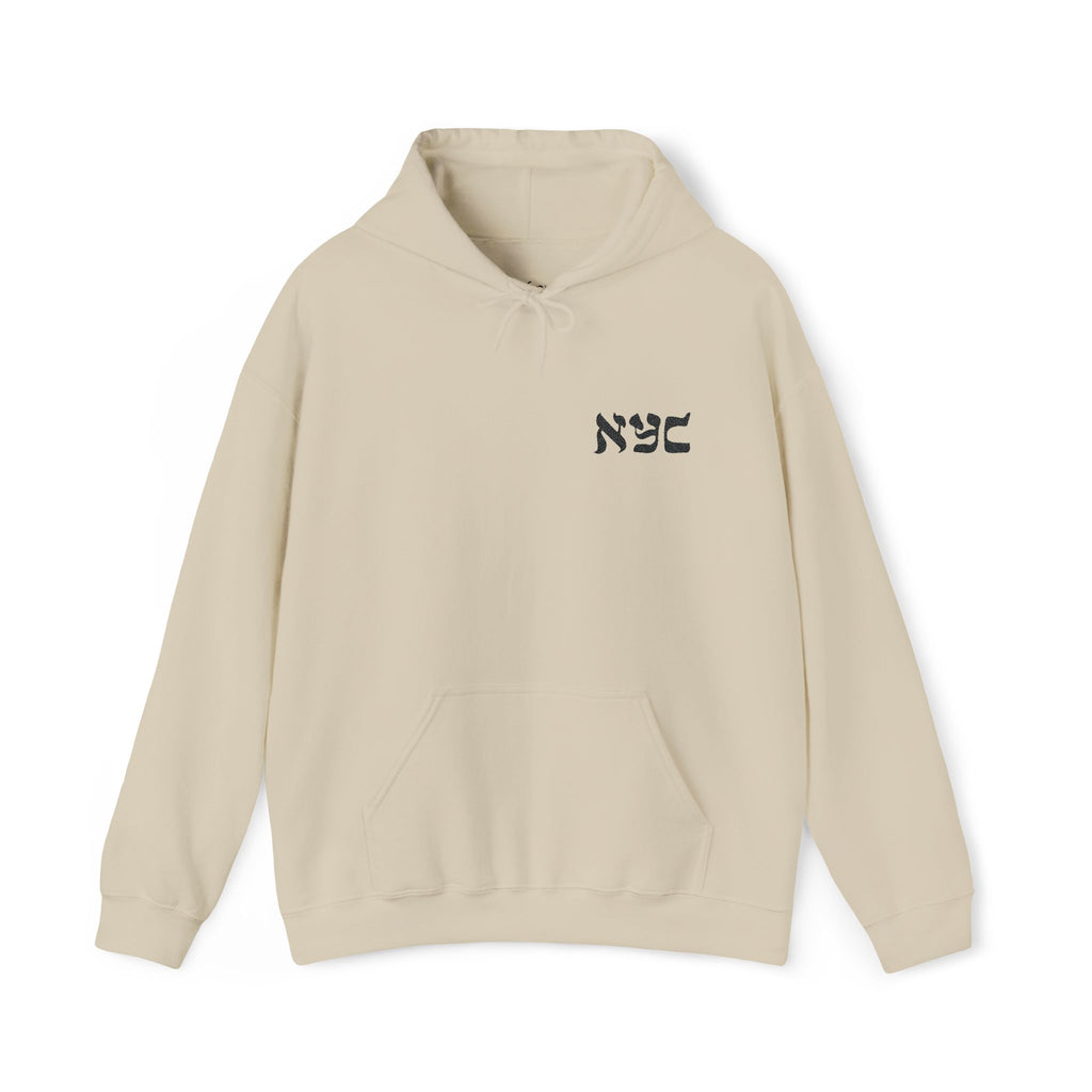 Embroidered logo hoodie