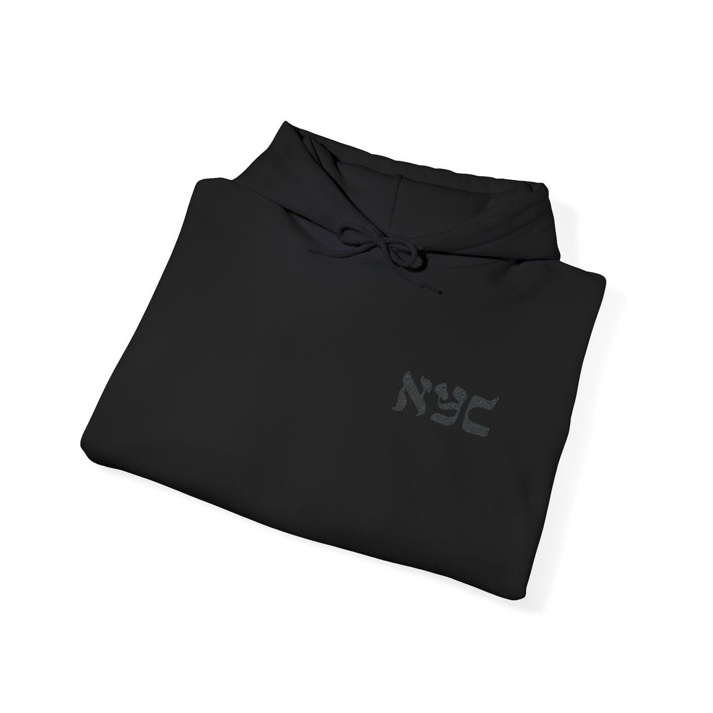 Embroidered logo hoodie