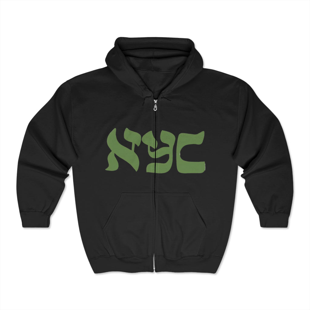 Crossover logo full zip hoodie