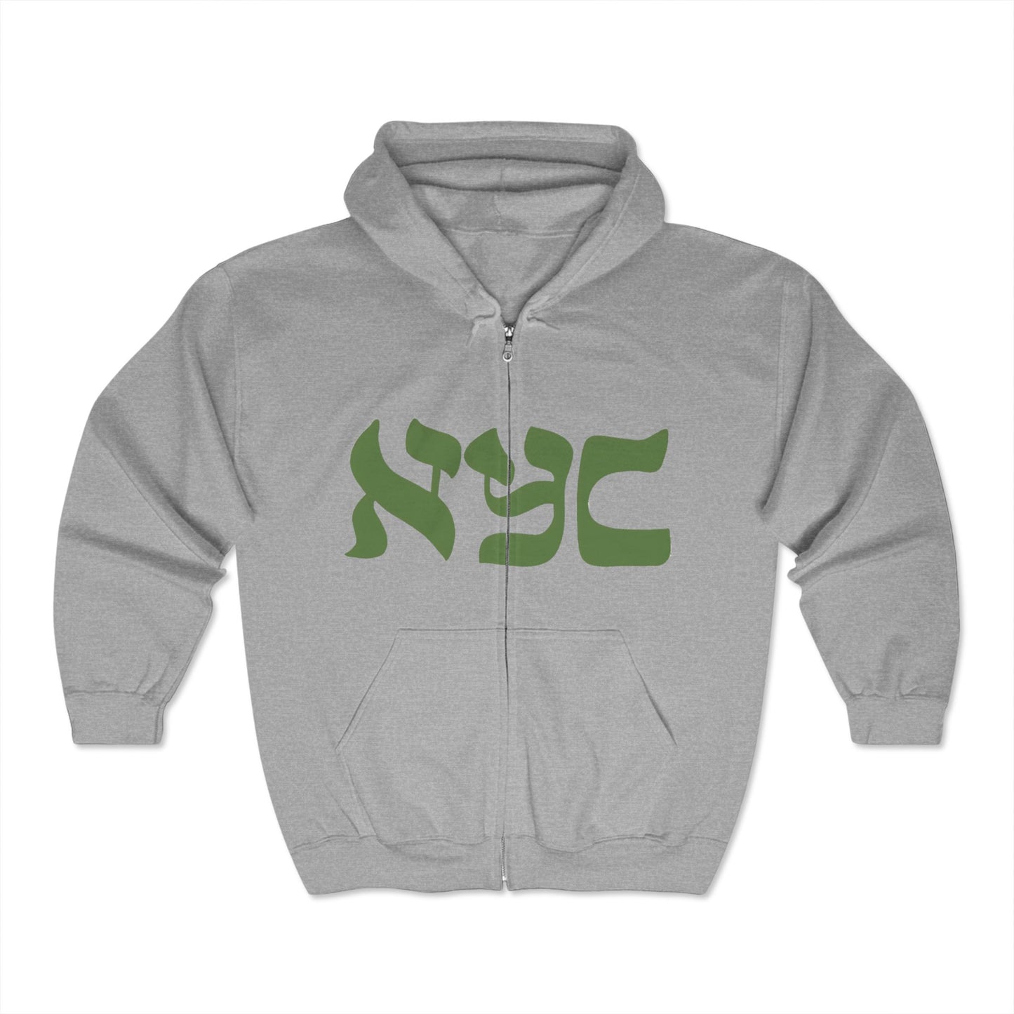 Crossover logo full zip hoodie