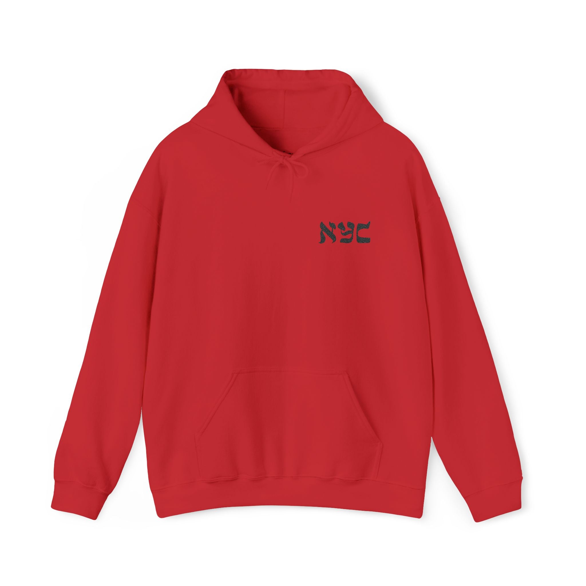 Embroidered logo hoodie