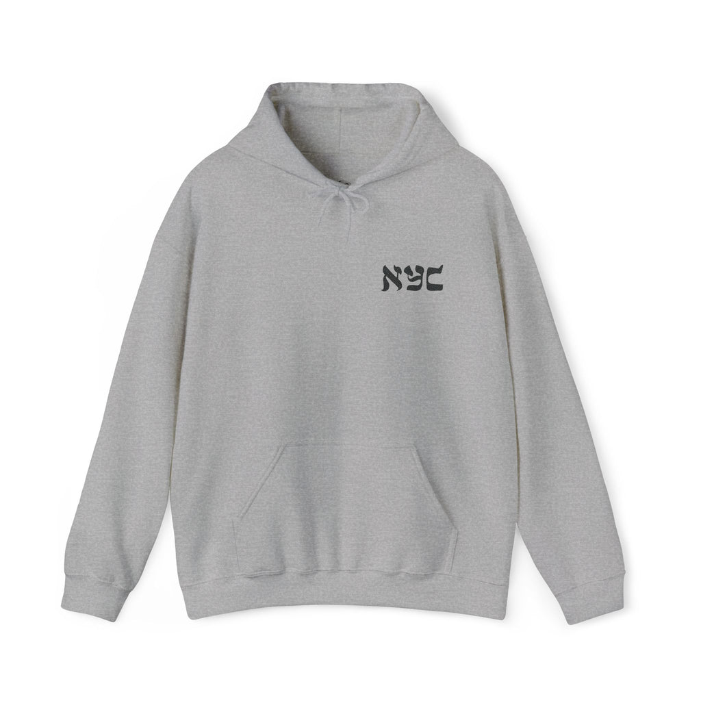 Embroidered logo hoodie