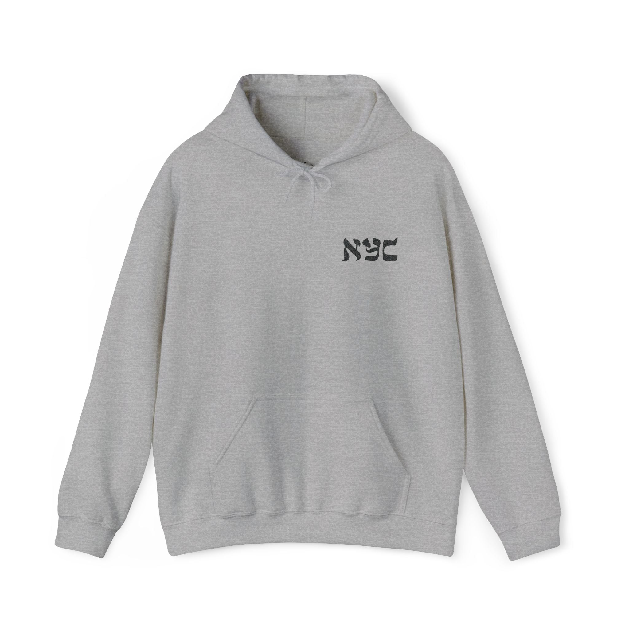 Embroidered logo hoodie