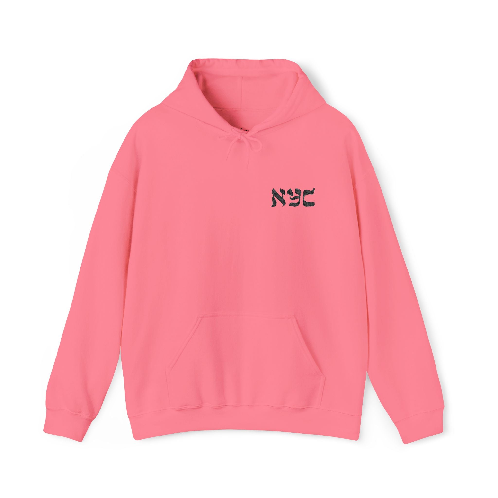 Embroidered logo hoodie