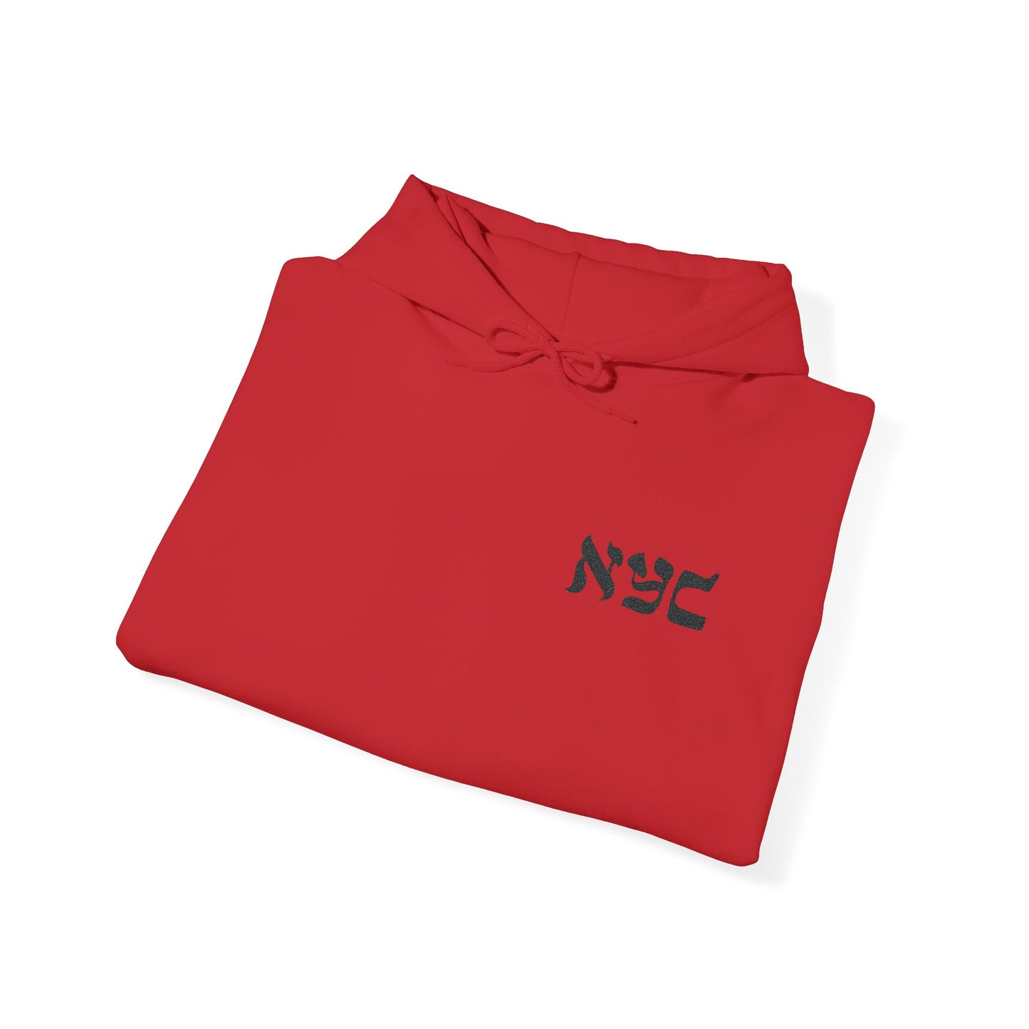 Embroidered logo hoodie