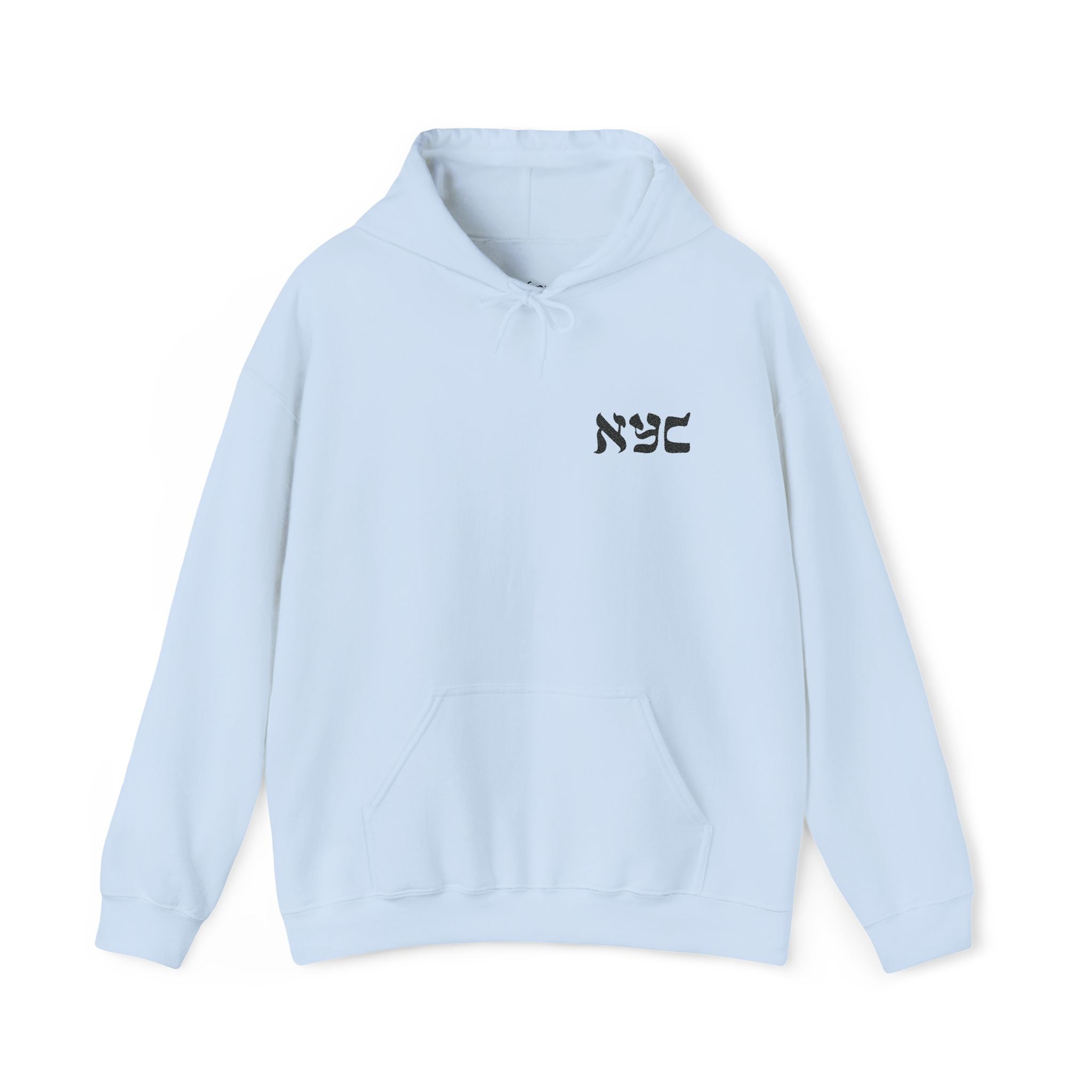 Embroidered logo hoodie