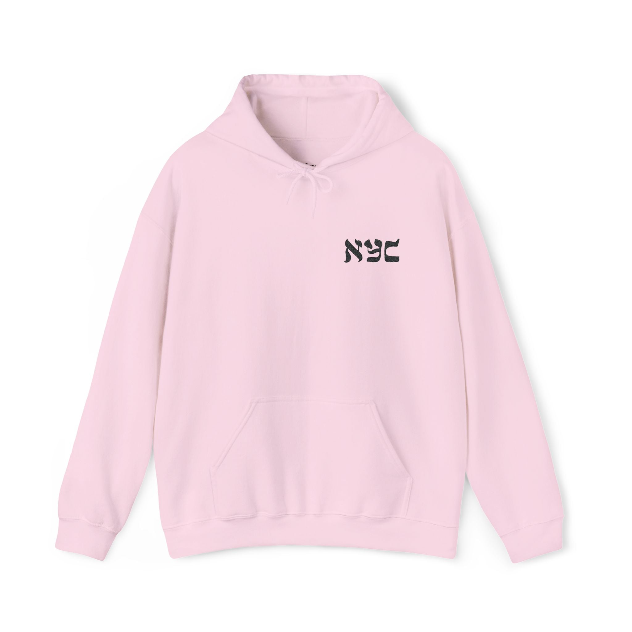 Embroidered logo hoodie