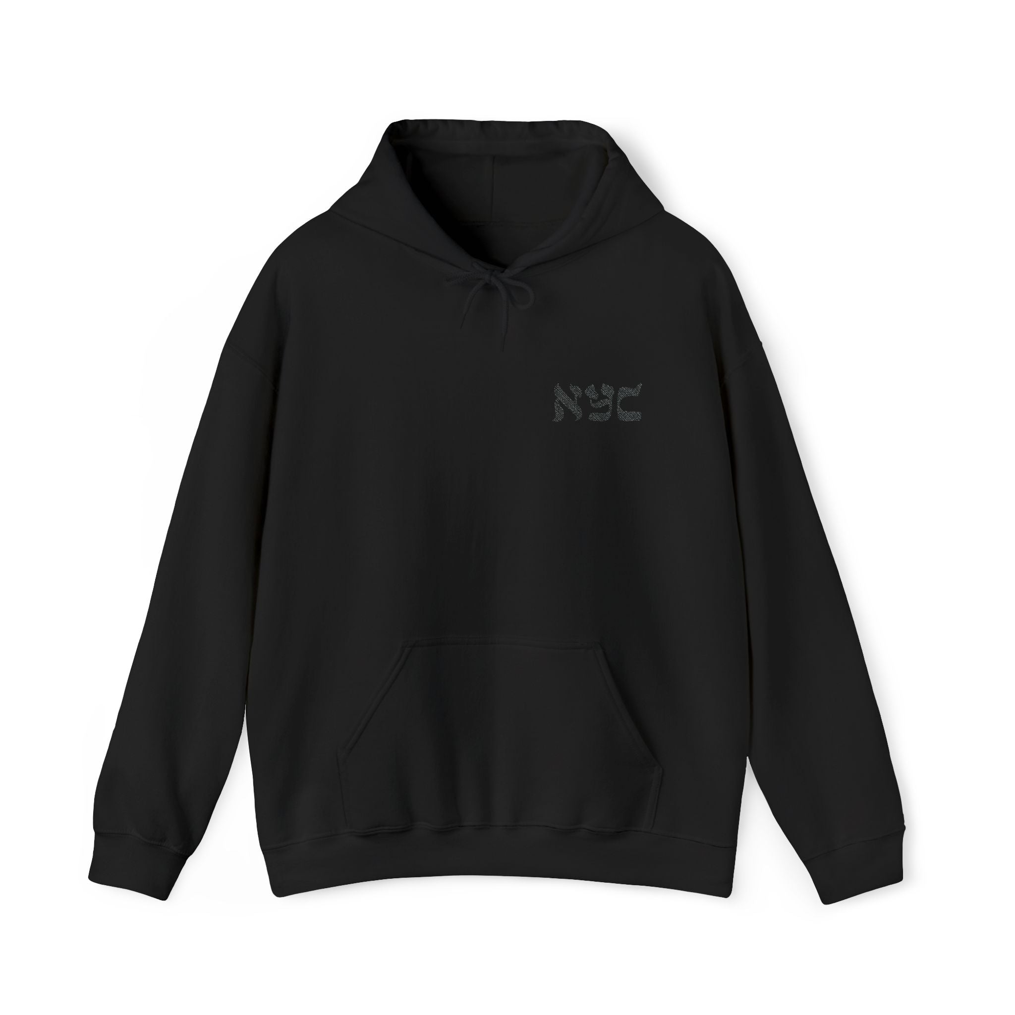 Embroidered logo hoodie