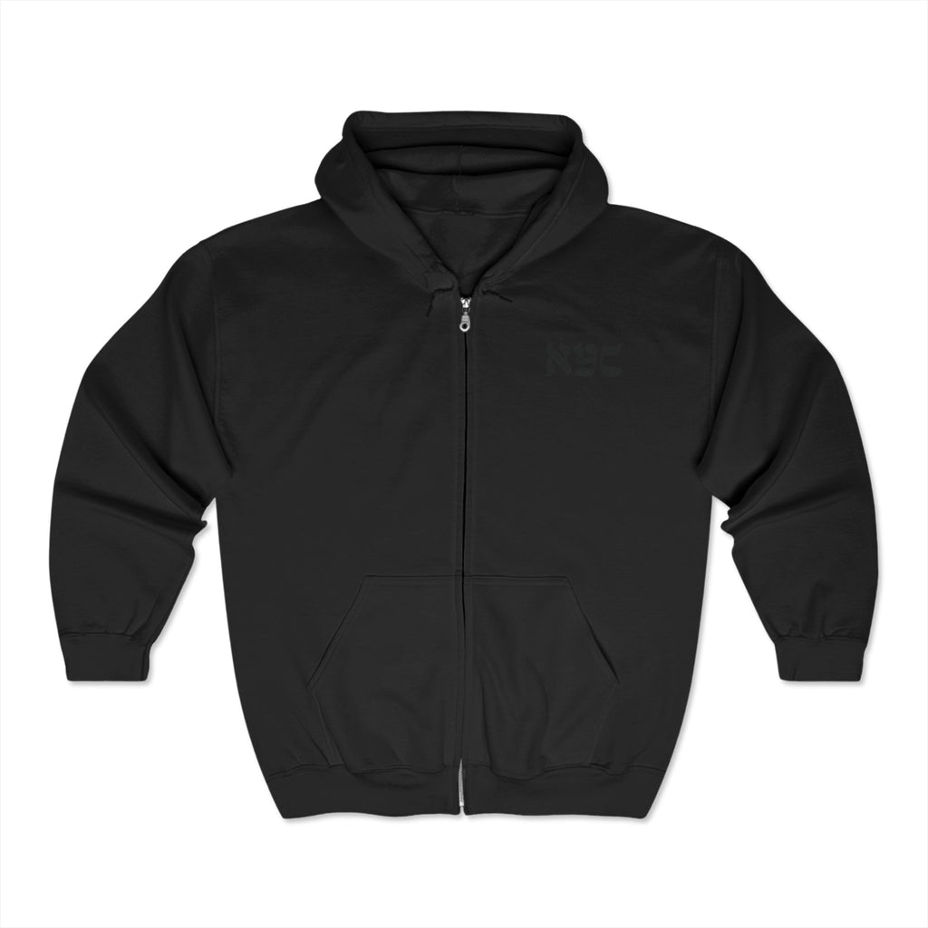 Classic logo full zip hoodie