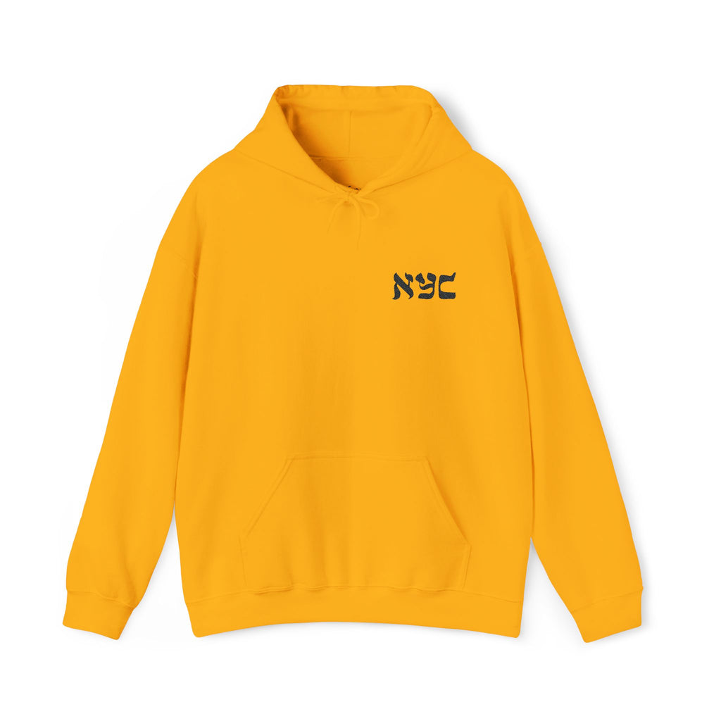 Embroidered logo hoodie